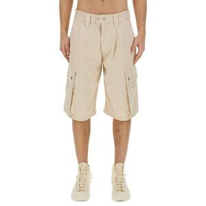 ISABEL MARANT Men's Relaxed Fit Utility Cargo Shorts Men POWDER Pants